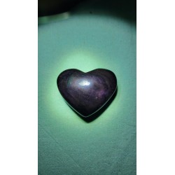Coeur en Obsidienne Oeil Céleste 50grs 50mm