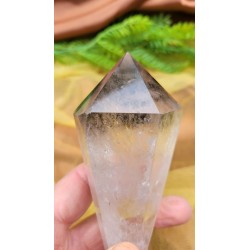 Pointe en Lodolite ou Quartz Chaman (Garden) 11.2cm 266grs