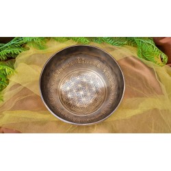 Bol chantant Tibétain 7 métaux 460grs