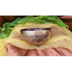 Bol chantant Tibétain 7 métaux 460grs