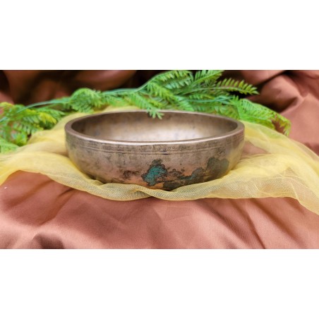 Bol tibétain 7 métaux de chamane 170-200ans