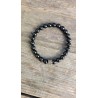 Bracelet en tourmaline noire 8mm