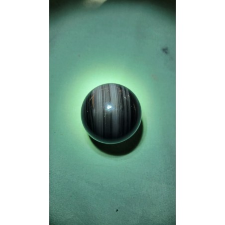 Sphère d'Obsidienne Oeil Céleste 61mm 290grs
