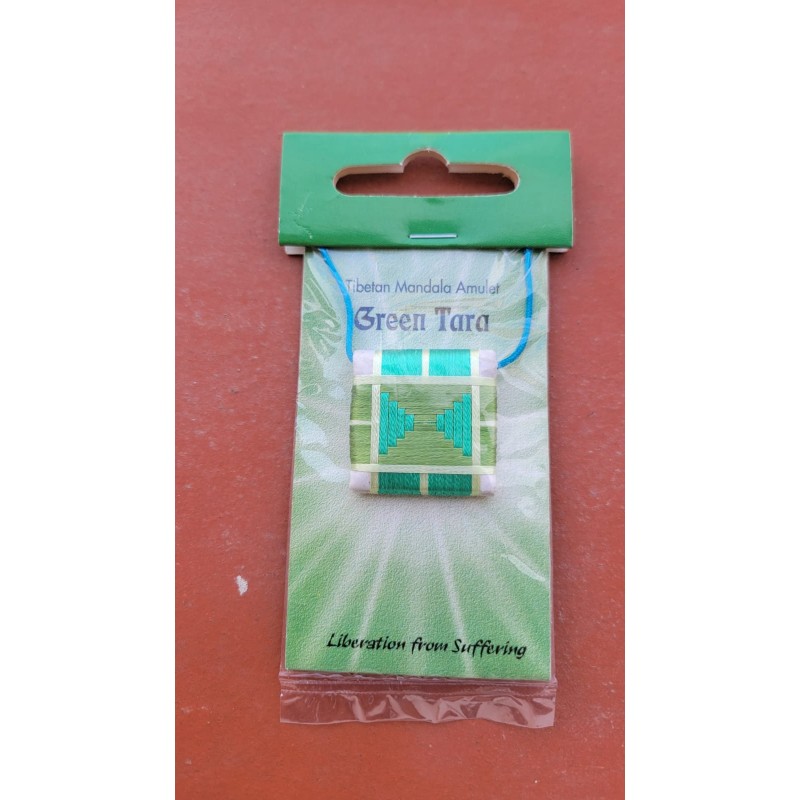 Talisman Tibétain de protection - Green Tara