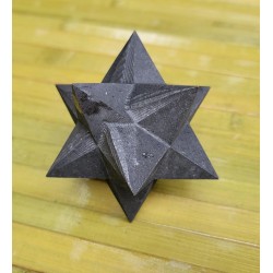 Etoile Merkaba en Shungite 65mm