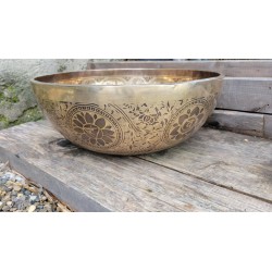 Bol Tibétain chantant  7 métaux 7500grs