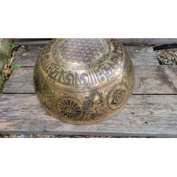 Bol Tibétain chantant  7 métaux 7500grs