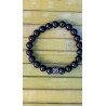 Bracelet en Shungite noire 8mm Femme
