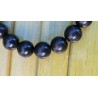 Bracelet en Shungite noire 8mm Femme