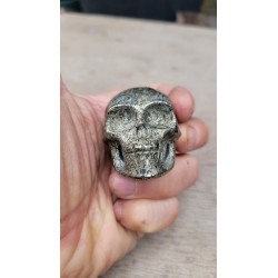 Crâne en Pyrite 5.5cm