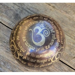 Bol chantant Tibétain 7 métaux 800grs Ganesh