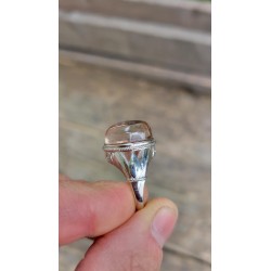 Bague en Lodolite - Quartz jardin