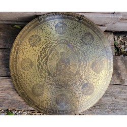 Gong Tibétain 7 métaux 3320grs 51cm