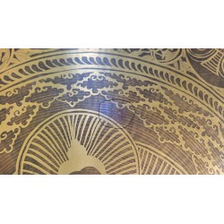 Gong Tibétain 7 métaux 3320grs 51cm