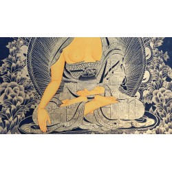 Thangka Bouddha Shakyamuni ( Sakyamuni ) Tangka
