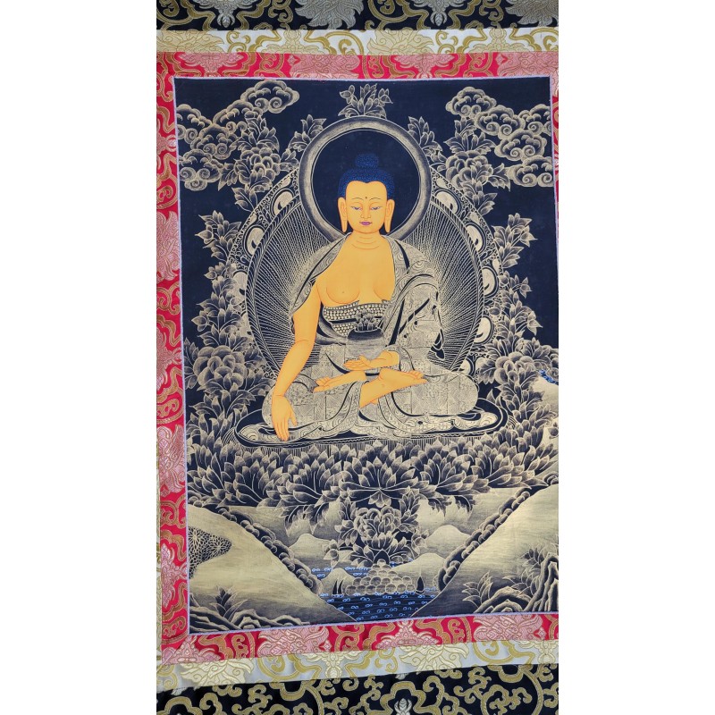 Thangka Bouddha Shakyamuni ( Sakyamuni ) Tangka