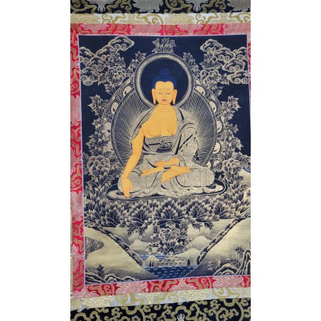 Thangka Bouddha Shakyamuni ( Sakyamuni ) Tangka
