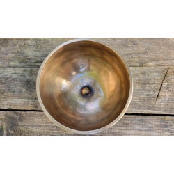 Bol chantant Tibétain 7 métaux 575grs lingam