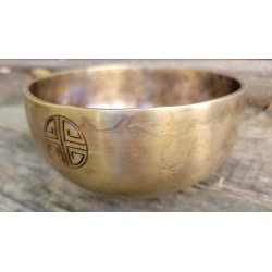 Bol Tibétain 7 métaux 600grs Blue Full Moon