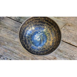 Bol chantant Tibétain 7 métaux 528grs