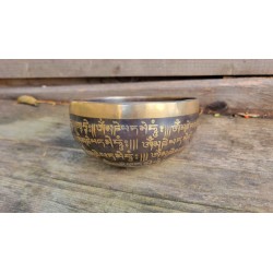 Bol chantant Tibétain 7 métaux 528grs