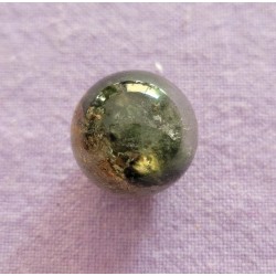Sphère en Lodolite ou Quartz Chaman (Garden) 23mm 16grs