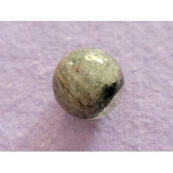 Sphère en Lodolite ou Quartz Chaman (Garden) 23mm 16grs