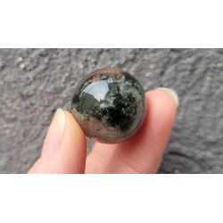 Sphère en Lodolite ou Quartz Chaman (Garden) 23mm 16grs