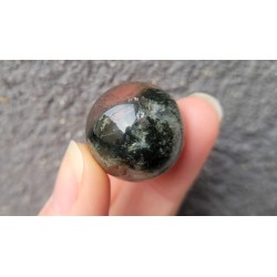 Sphère en Lodolite ou Quartz Chaman (Garden) 23mm 16grs