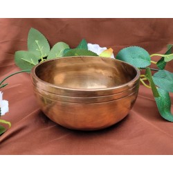 Bol chantant Tibétain 7 métaux 475grs