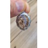 Pendentif vintage en Lodolite ou Quartz Chamane