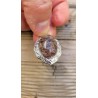 Pendentif vintage en Lodolite ou Quartz Chamane