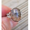 Bague en Lodolite - Quartz jardin
