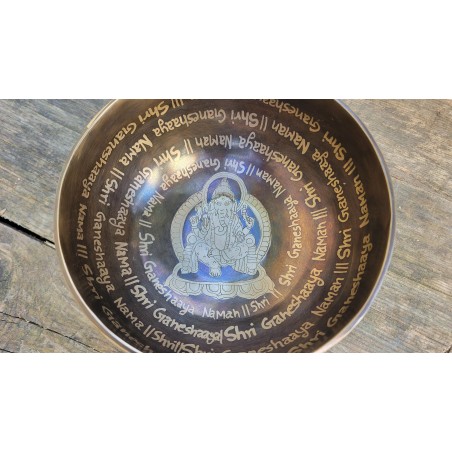 Bol chantant Tibétain 7 métaux 867grs