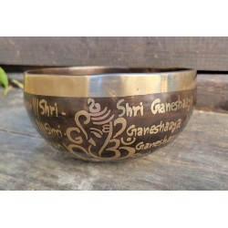 Bol chantant Tibétain 7 métaux 867grs