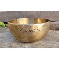 Bol Tibétain 7 métaux 975grs Full moon Rose 2023