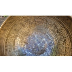 Bol chantant Tibétain 7 métaux 1575grs