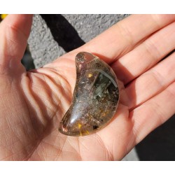 Bol Tibétain chantant 7 métaux 330grs Full Moon + Pierre chamane