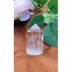 Pointe en Cristal de roche 67grs