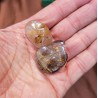 Galet Quartz rutile doré 29grs