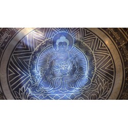 Bol chantant Tibétain 7 métaux 1755grs