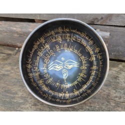 Bol chantant Tibétain 7 métaux 304grs