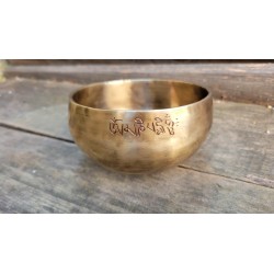 Bol Tibétain 7 métaux 395grs Full Moon du Castor