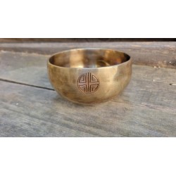 Bol Tibétain 7 métaux 395grs Full Moon du Castor