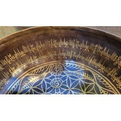 Bol chantant Tibétain 7 métaux 2090grs