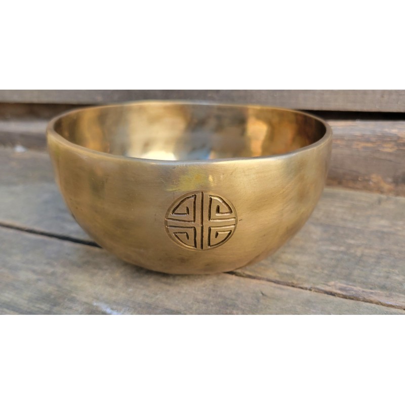 Bol Tibétain 7 métaux 660grs Full Moon