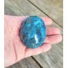 Galet en Apatite bleue 180grs 64mm