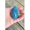 Galet en Apatite bleue 180grs 64mm