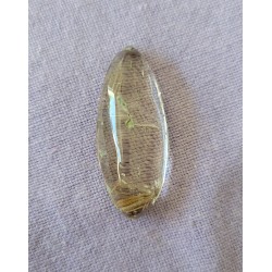 Cabochon Quartz rutile doré 18grs
