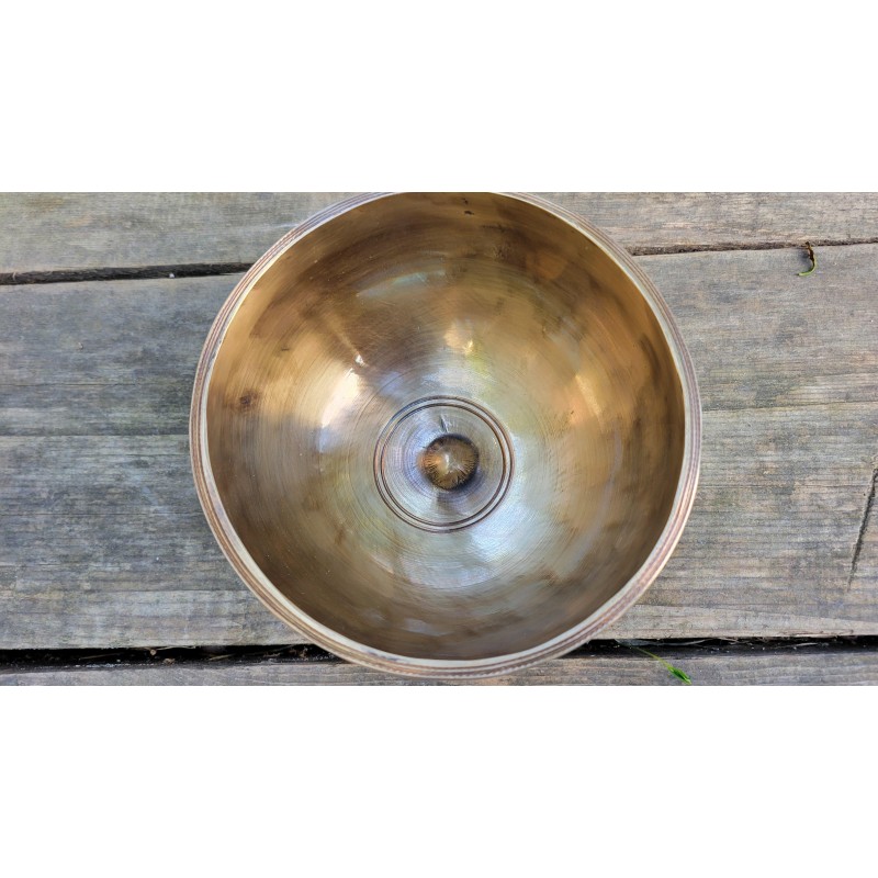 Bol chantant Tibétain 7 métaux 770grs